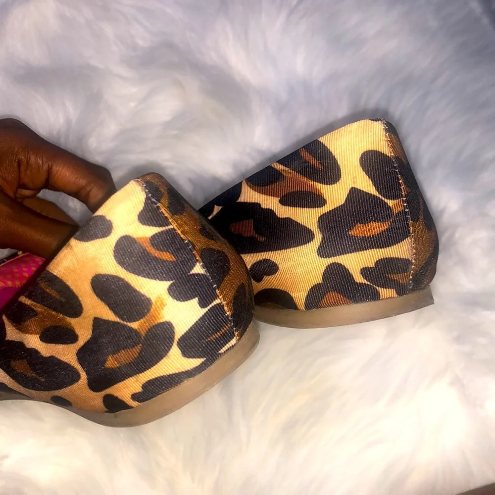 LEOPARD PRINT FLATS - Picture 5 of 6